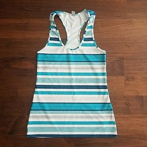 Striped Harvest yoga tank